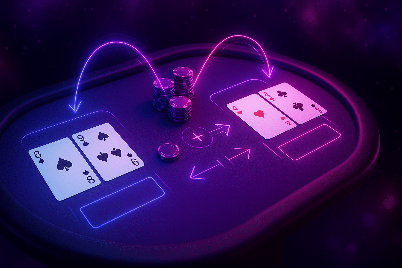 ภาพประกอบกติกาและวิธีเล่นเบื้องต้นด้วย บาคาร่า ทดลองเล่น ฟรี สำหรับผู้เริ่มอ่านเค้าไพ่