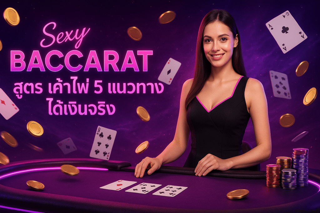 Sexy Baccarat สูตร เค้าไพ่