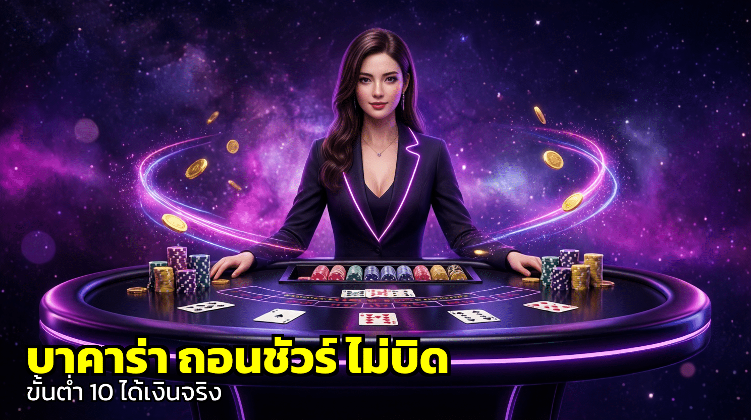 บาคาร่า ถอนชัวร์ ไม่บิด