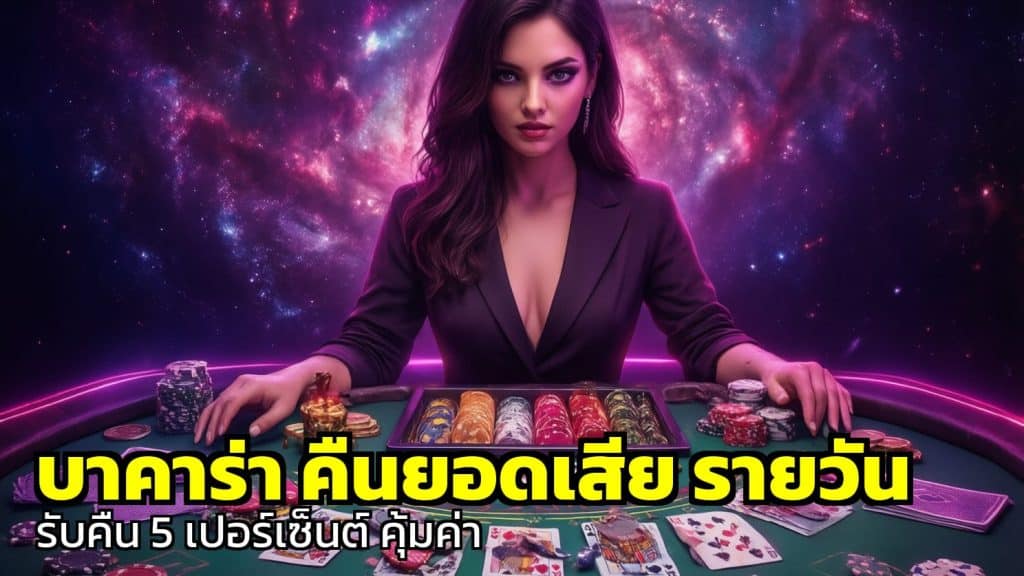 บาคาร่า คืนยอดเสีย รายวัน