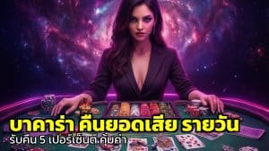 บาคาร่า คืนยอดเสีย รายวัน