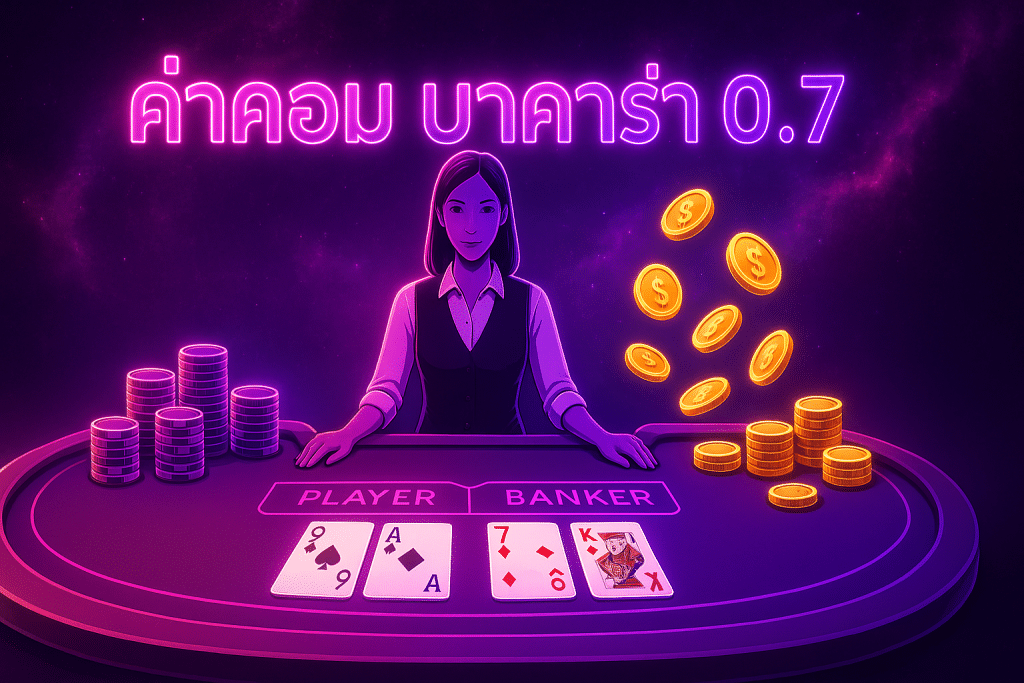 ค่าคอม บาคาร่า 0.7
