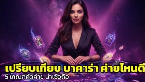 เปรียบเทียบ บาคาร่า ค่ายไหนดี