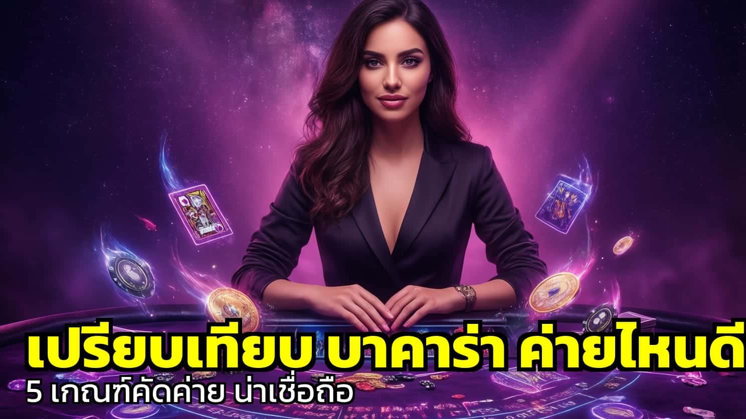 เปรียบเทียบ บาคาร่า ค่ายไหนดี